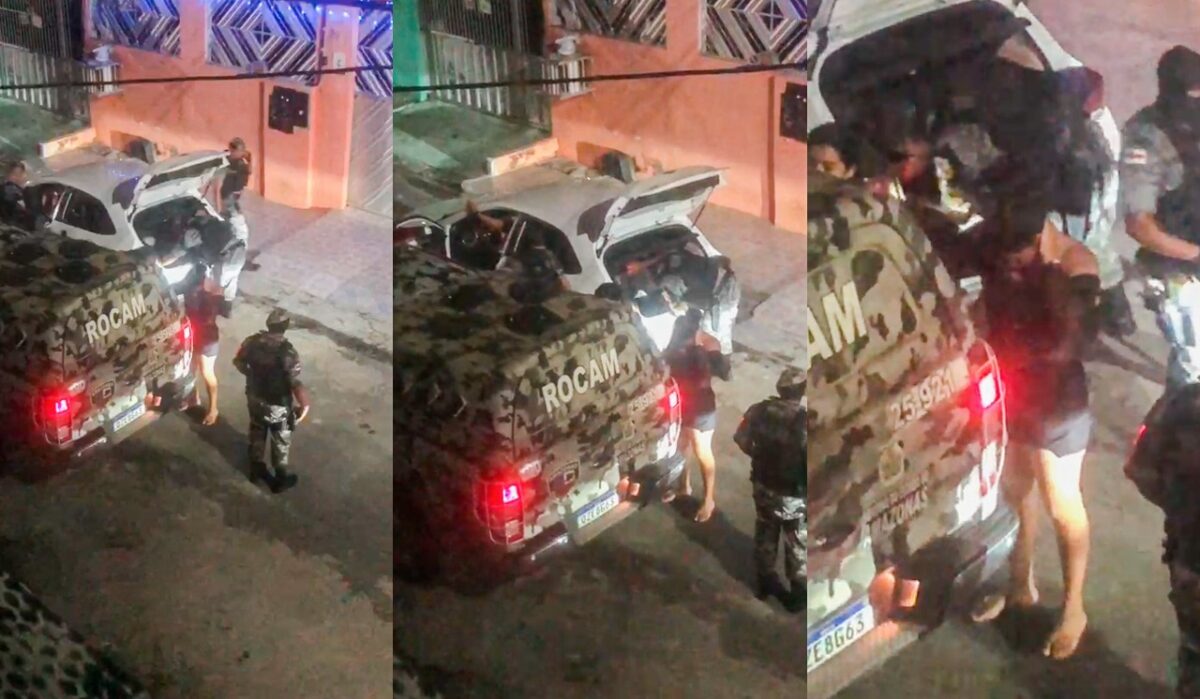 Policiais militares do Rocam