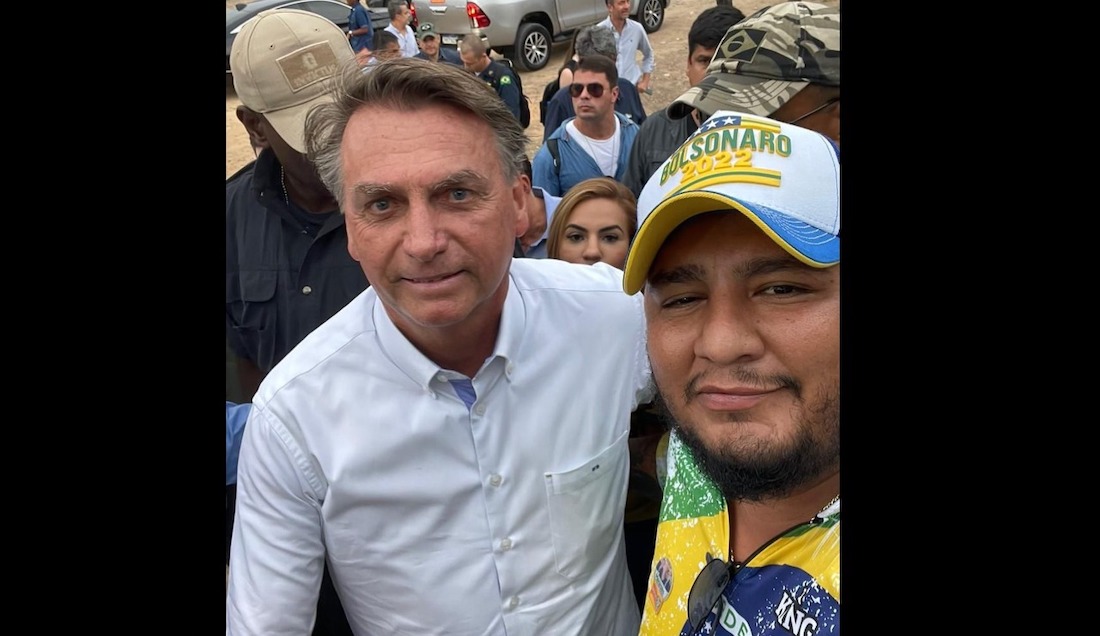 Bolsonaro e Januário Neto
