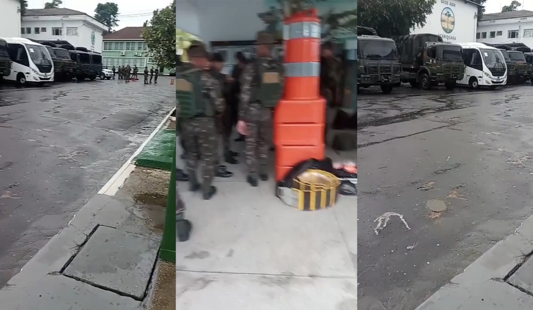 Exército tropa mobilizada CMA