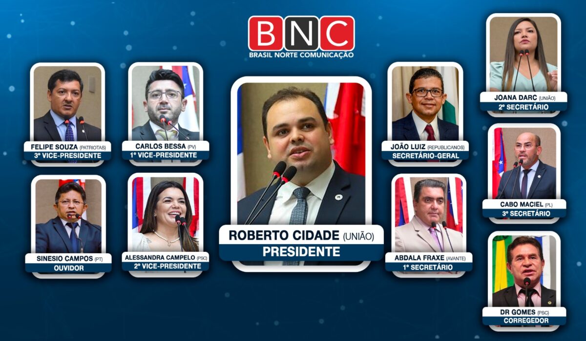 Esta é chapa que será eleita amanhã na ALE-AM