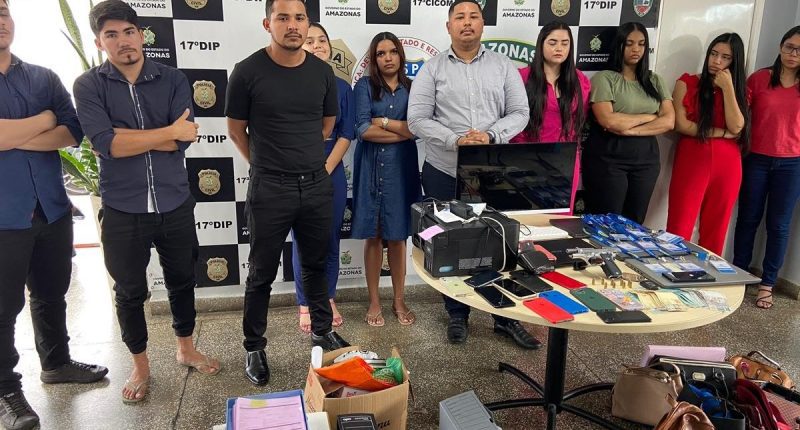 Presa em Manaus quadrilha de estelionatários da casa própria