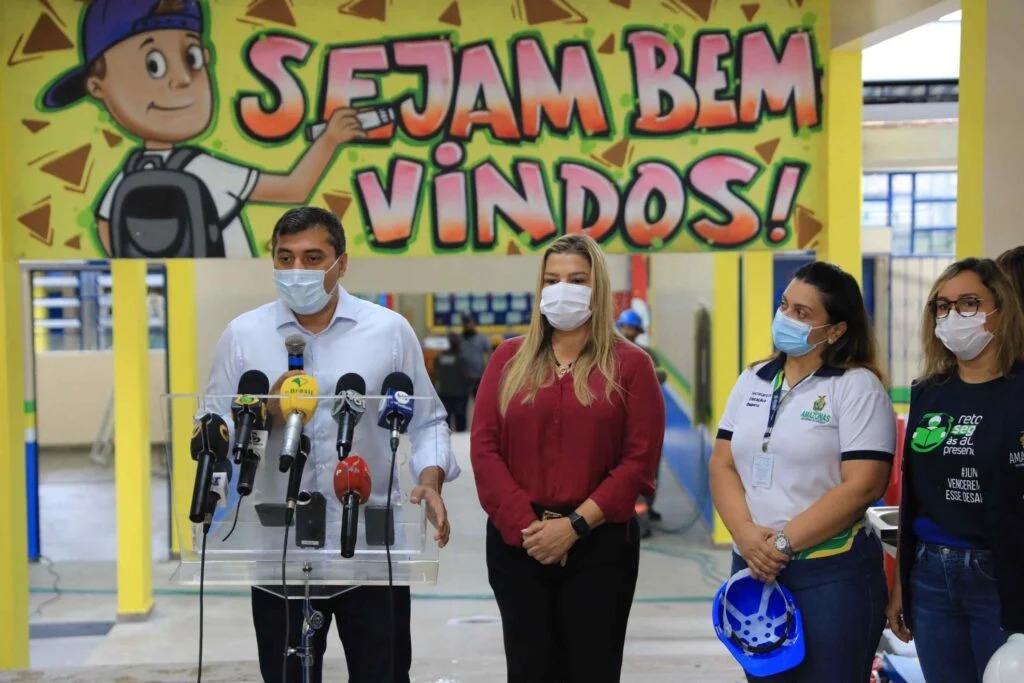Wilson Lima dá início ao ano letivo nas escolas estaduais do AM