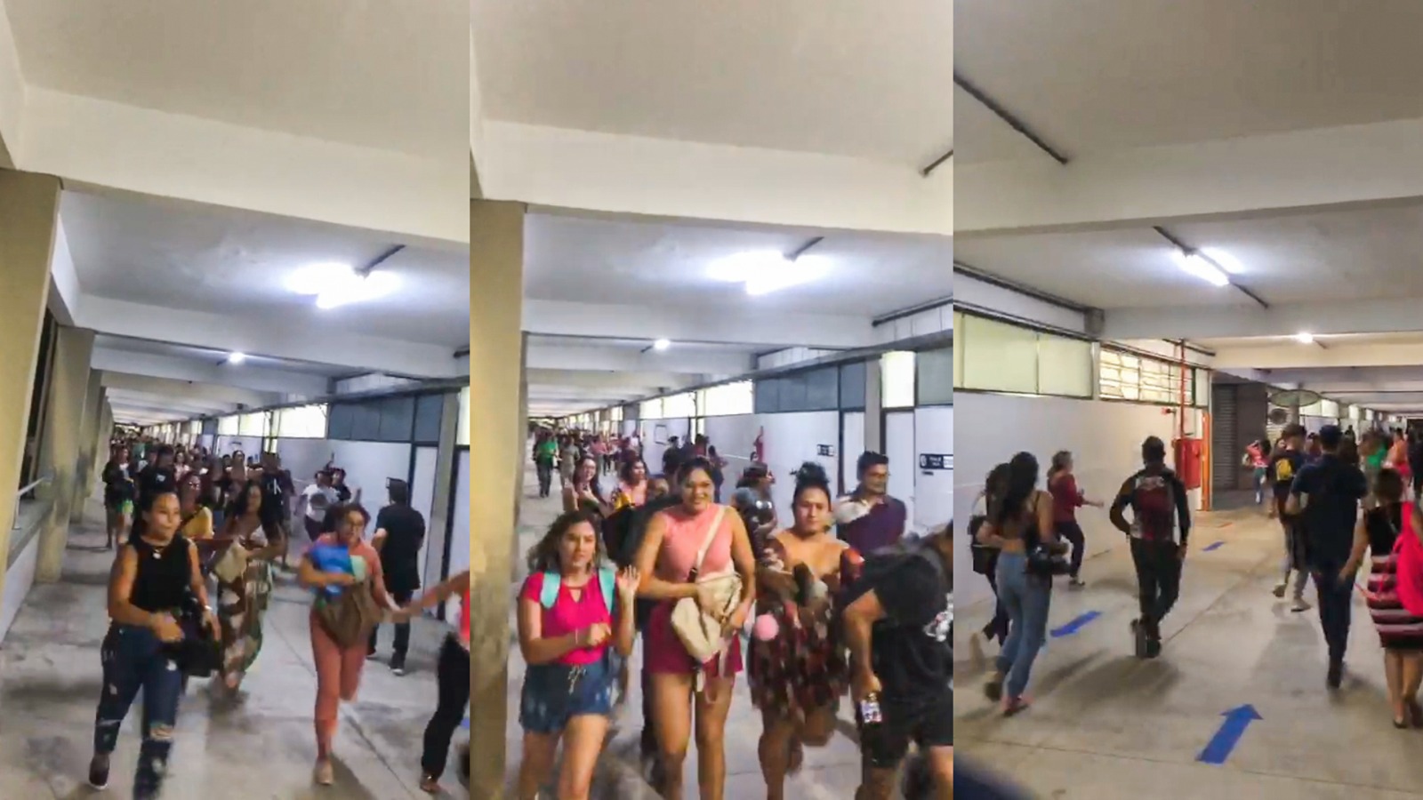 Dupla faz arrastão na Nilton Lins, causa pânico e sai a pé