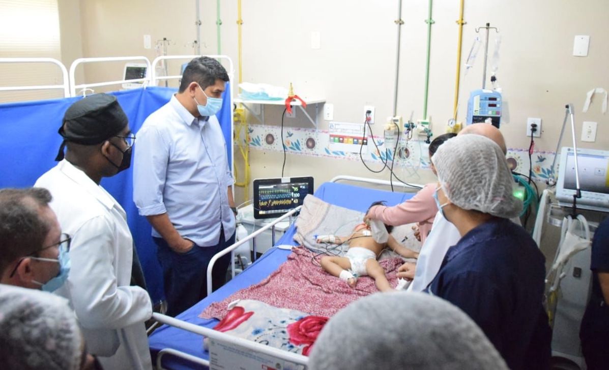 Bi Garcia surto de gripe em Parintins