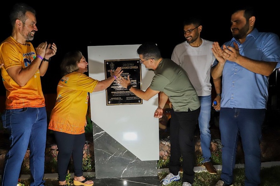 Inauguração Casa de Praia secretários