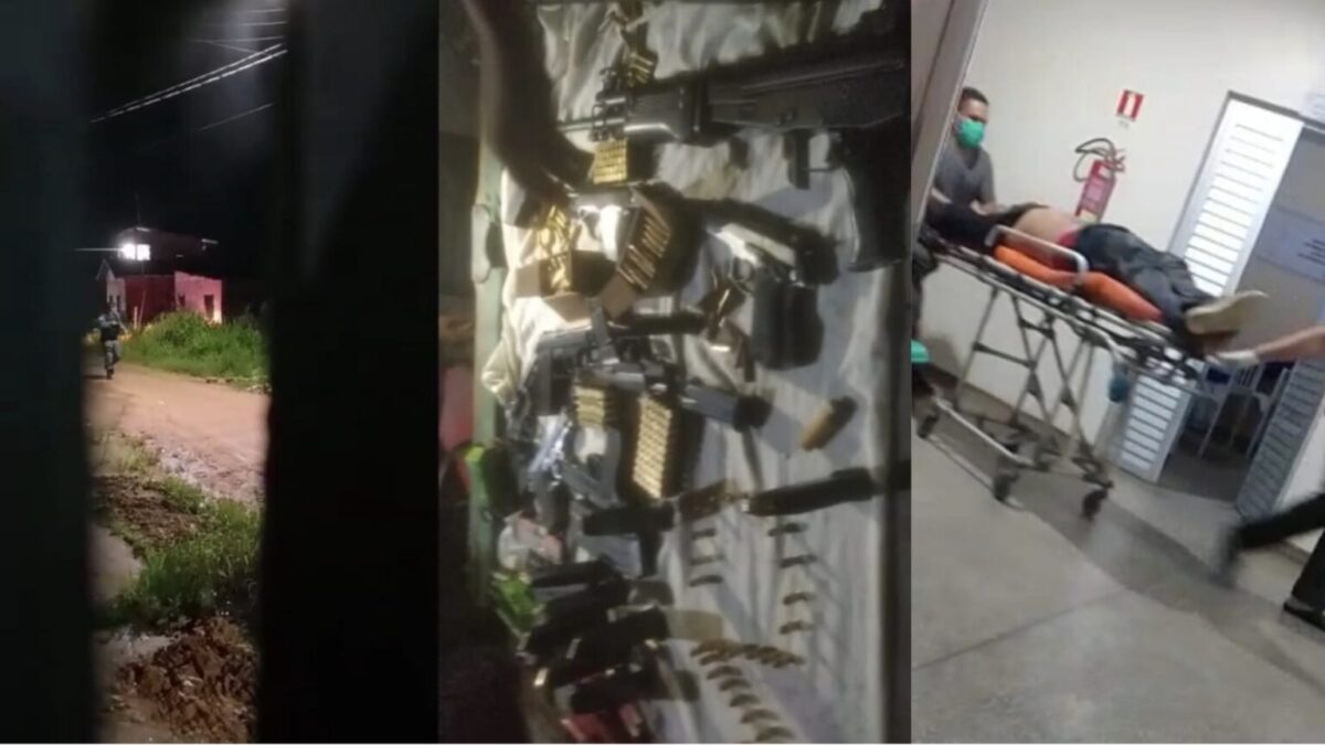 Tiroteio entre facções e com PM causam terror em Rio Preto da Eva