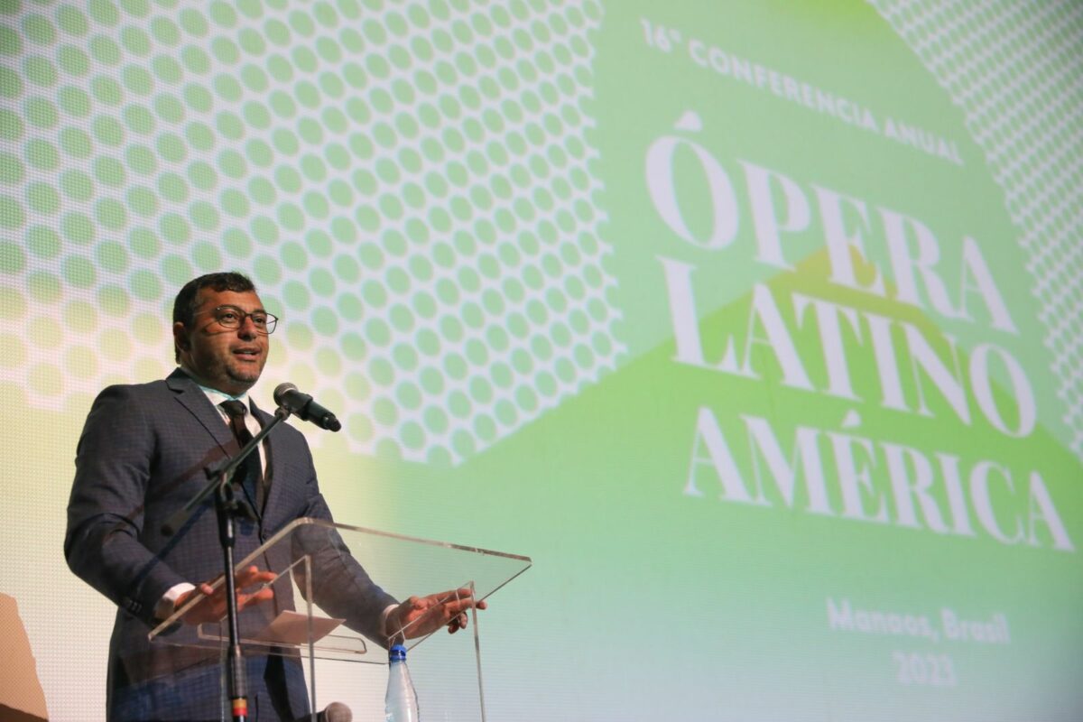 Governador abre no Teatro Amazonas evento inédito da ópera latinoamérica