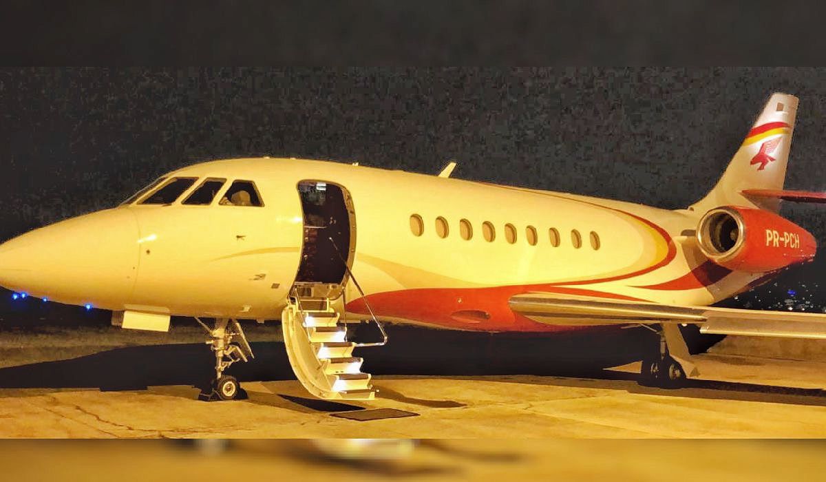 Nova dona do Chibatão avião