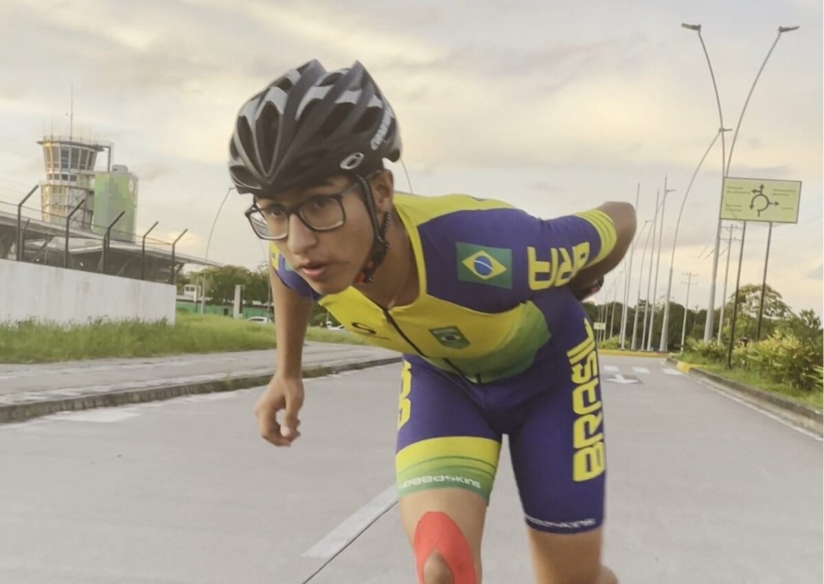 De Tabatinga, patinador é o Amazonas no pan na Colômbia