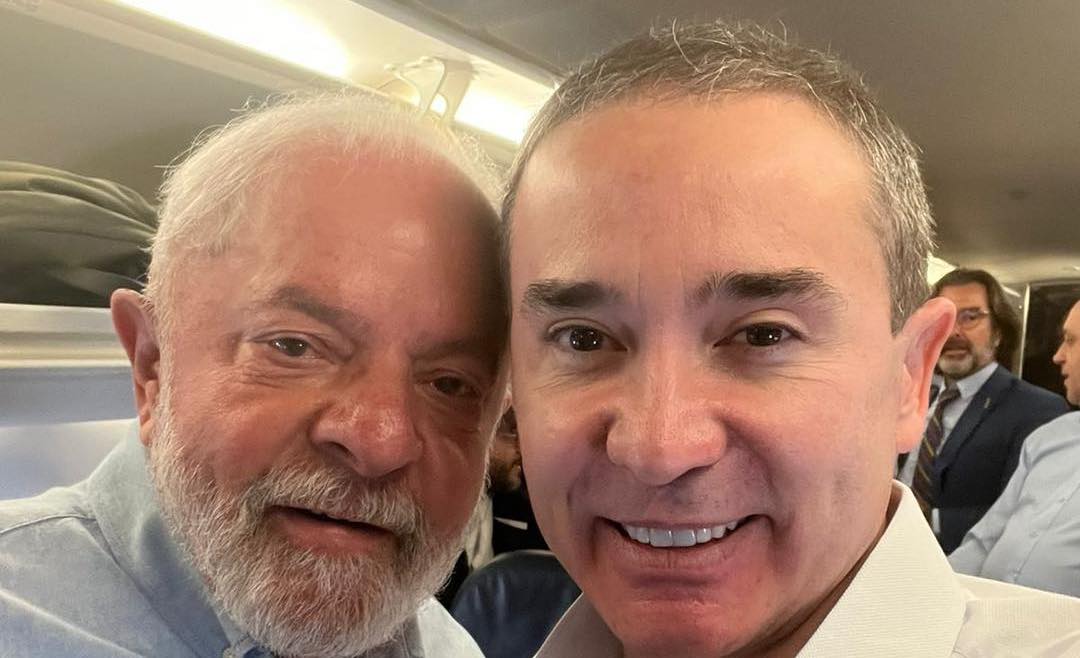 Lula e Duda Ramos, deputado federal de Roraima