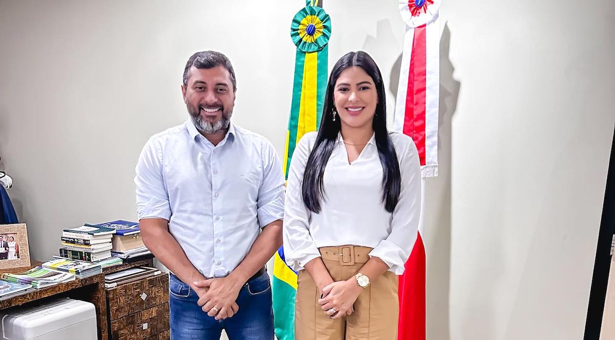 Wilson Lima e Mayra Dias