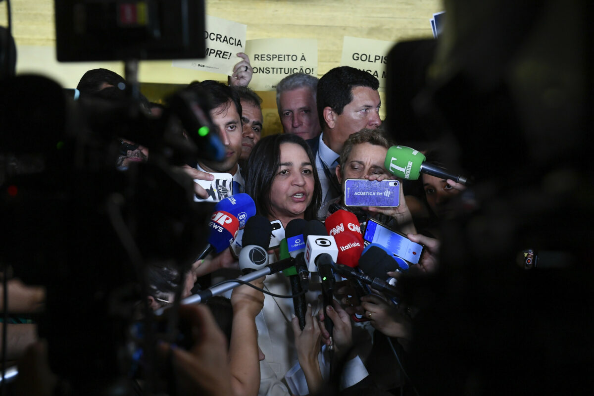 Relatora da CPI dos golpistas, senadora Eliziane Gama (PSD-MA)