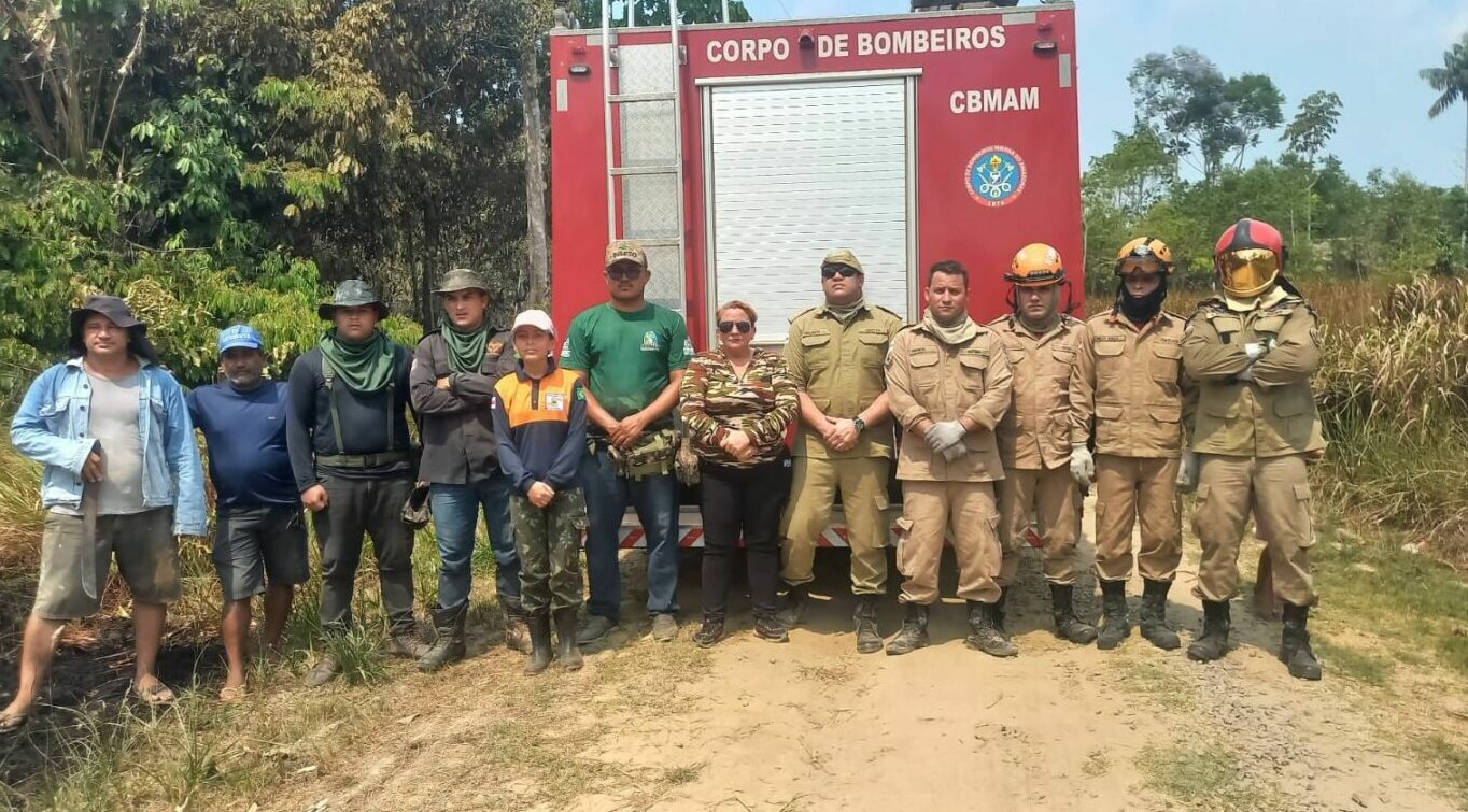 Autazes monta força-tarefa para combater incêndios florestais