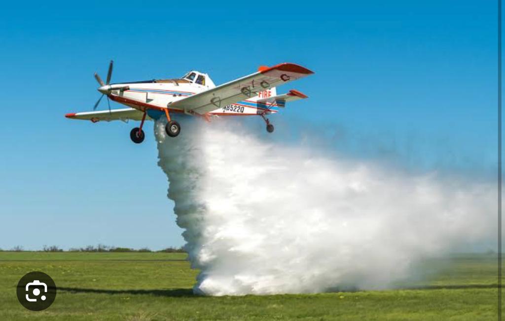 Incêndios florestais avião