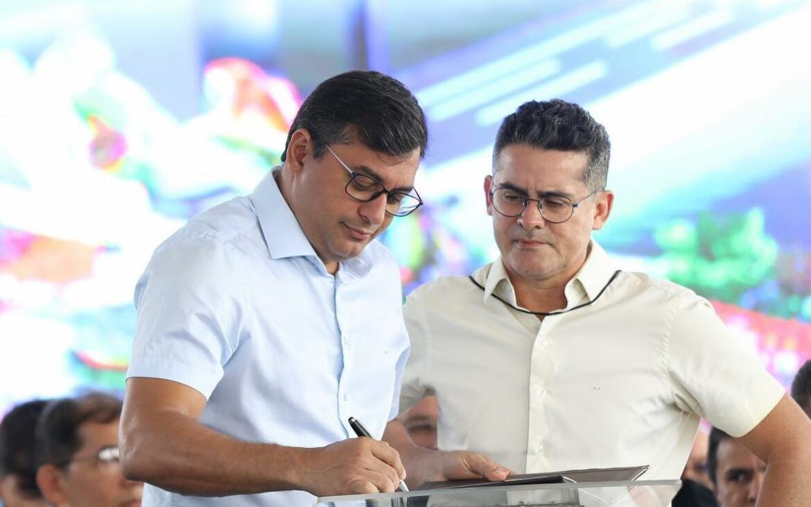 Wilson e David em Brasília - estiagem