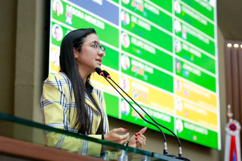 Deputada Mayara destaca ações a mulheres e idosos de Coari