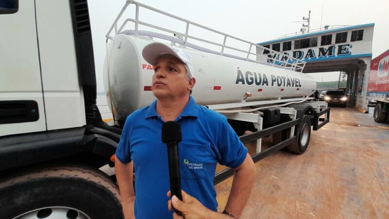 Autazes recebe apoio humanitário no combate às queimadas