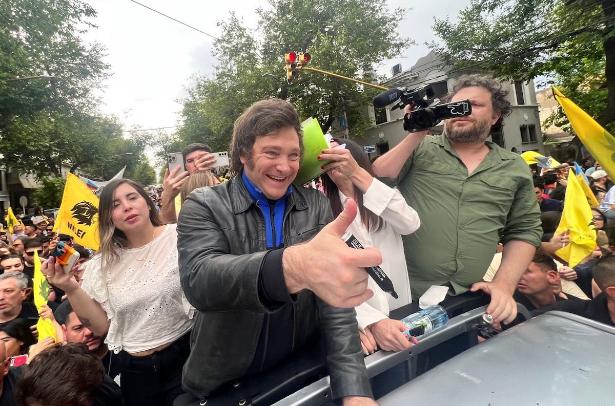 Javier Milei, presidente eleito da Argetina
