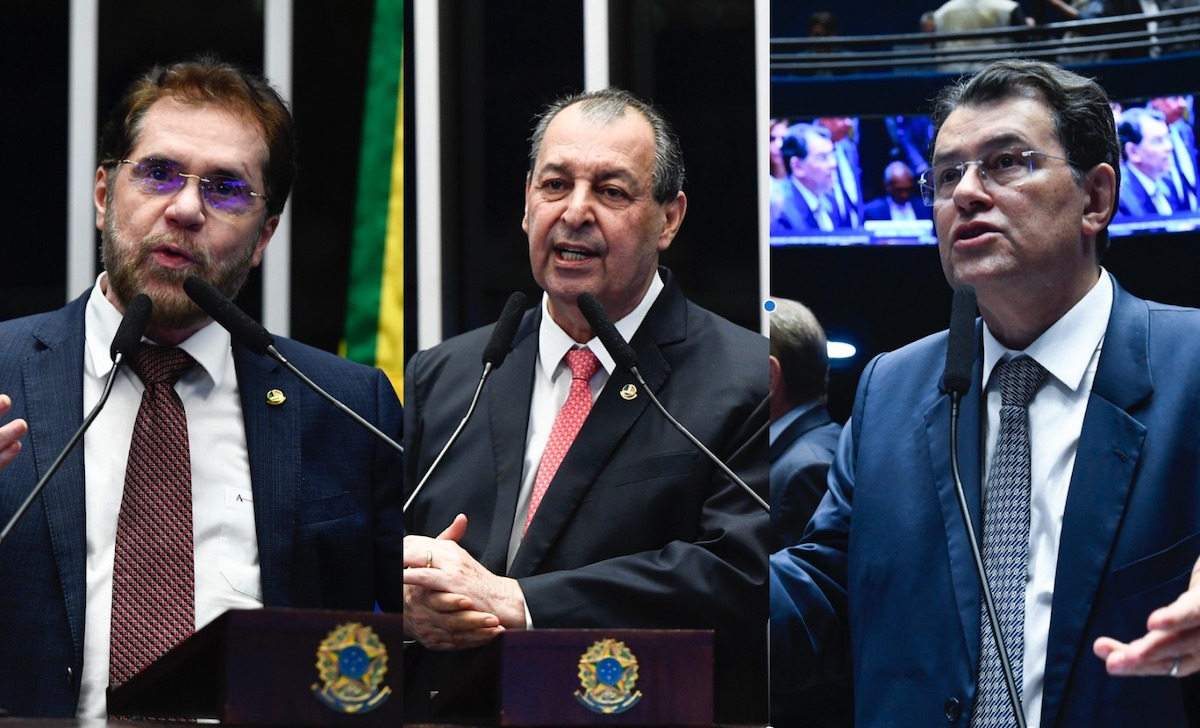 Plínio Valério Omar Aziz Braga Bancada do AM no Senado - indicaação de Flávio Dino ao STF