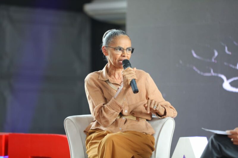 ministra do Meio Ambiente e Mudança do Clima, Marina Silva