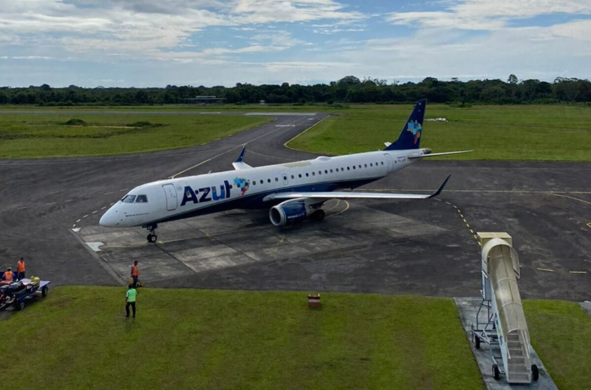 Azul é aérea oficial do festival de Parintins e também patrocinadora