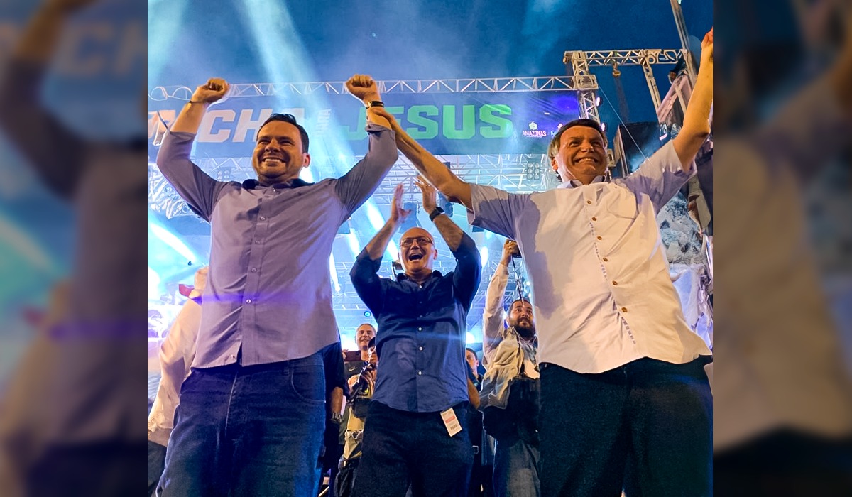 Alberto Neto - Menezes - e Bolsonaro