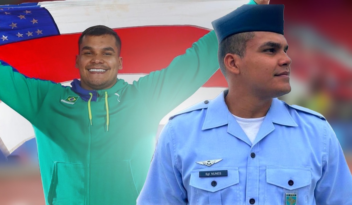 Atleta Pedro Nunes Sargento da Aeronáutica