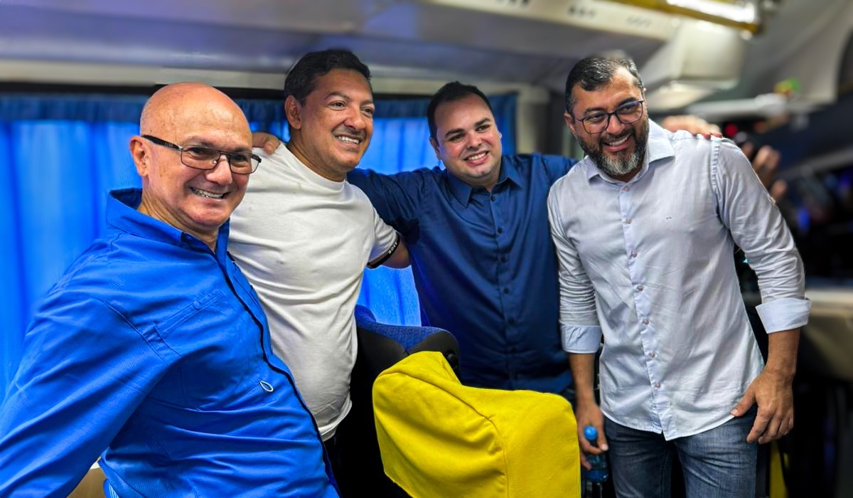 Na foto, Menezes Felipe Souza Roberto Cidade Wilson Lima