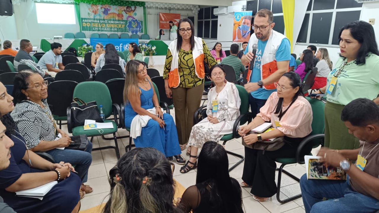 Governo e Prefeitura de Coari realizam encontro do Selo Unicef