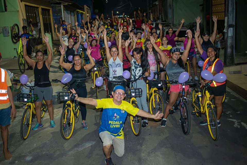 Dia da Mulher: Pedala Livre homenageia as mulheres com passeio ciclístico nesta sexta