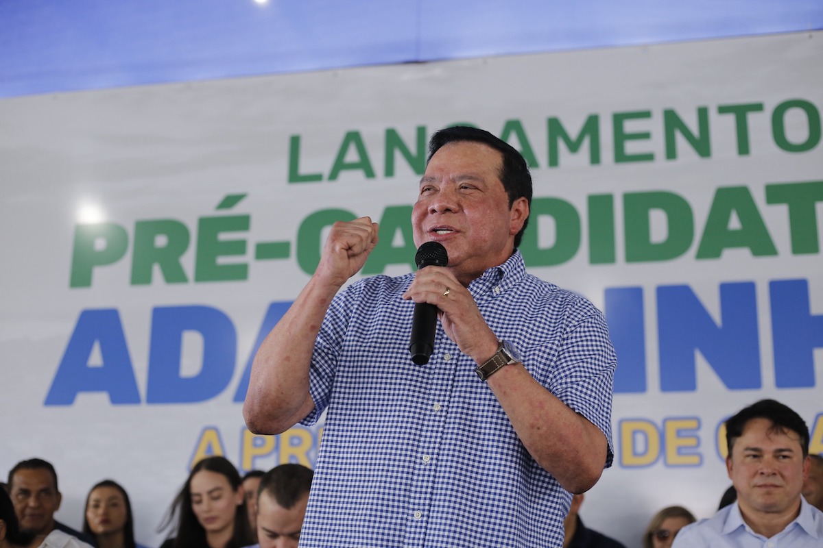 Adail Pinheiro laçamento pré-candidatura a prefeito de Coari