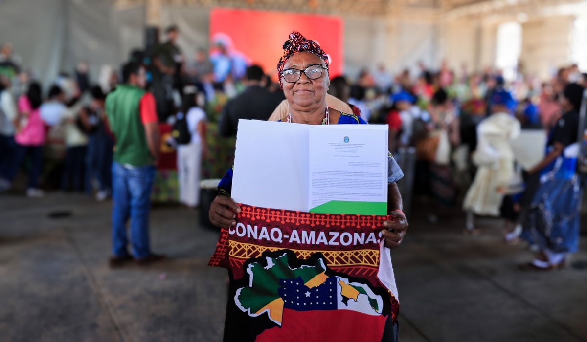 Mária Amélia, guardiã de memória do quilombo Andirá
