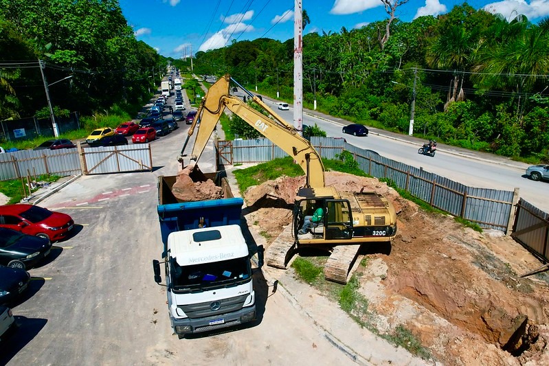 Prefeitura de Manaus inicia obras do viaduto entre avenida das Torres e V8