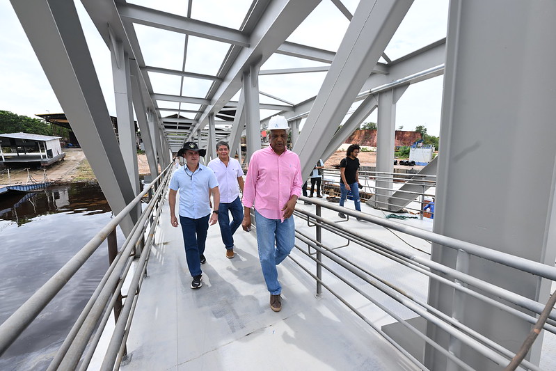 Píer turístico do mirante de Manaus já tem data de inauguração