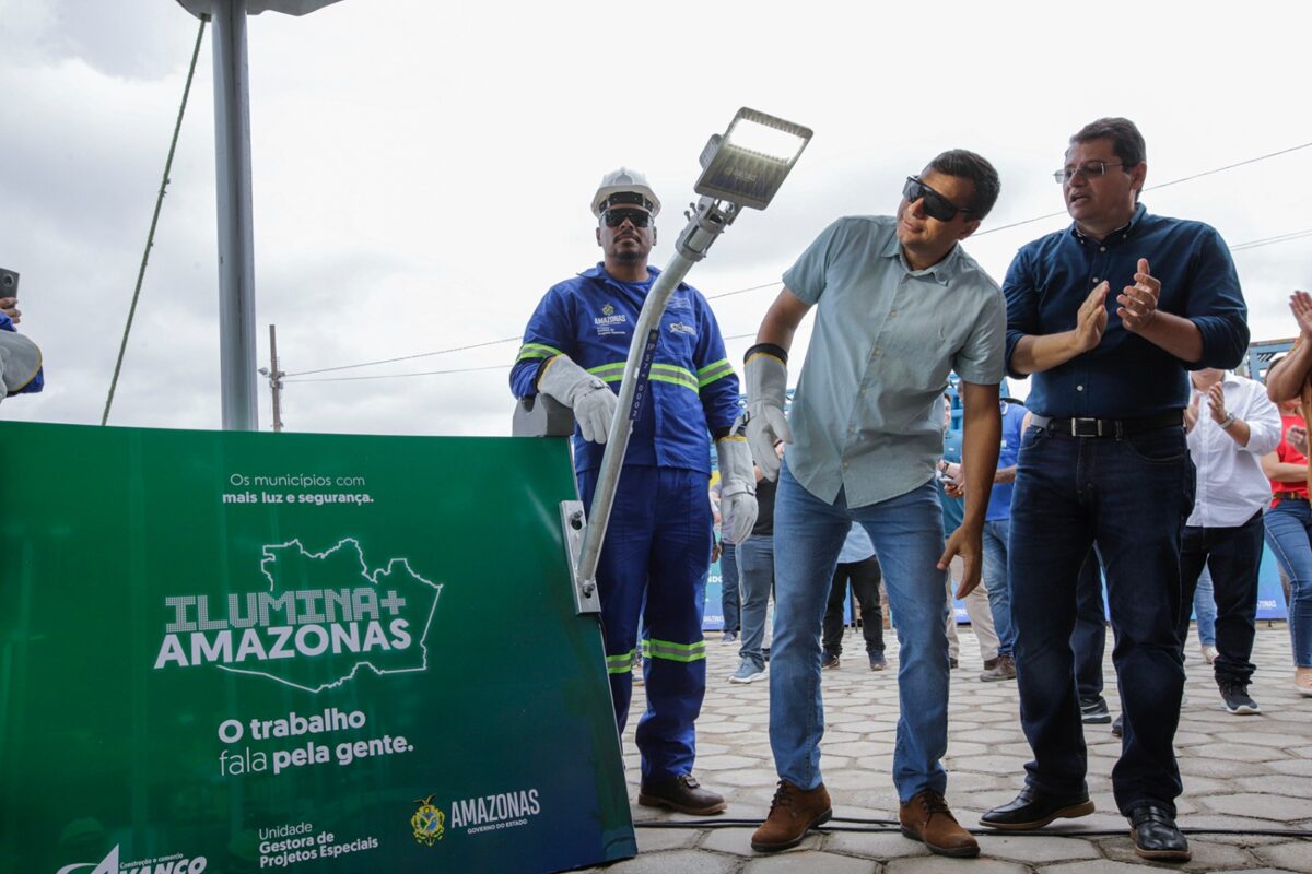 Programa de luz a LED atinge 40 municípios do Amazonas em dois anos