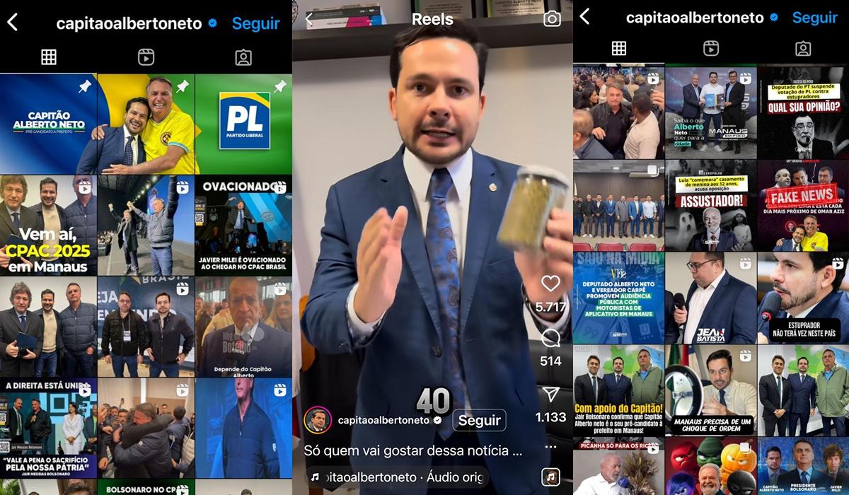 Alberto Neto tenta parecer extremista, após cair nas pesquisas