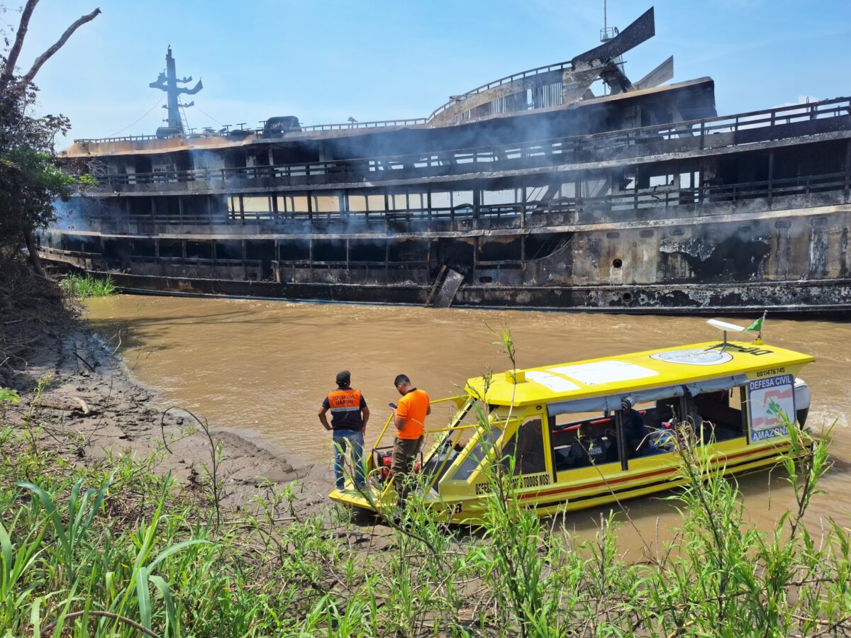 Imagens inéditas da tragédia do barco M. Monteiro, no Amazonas
