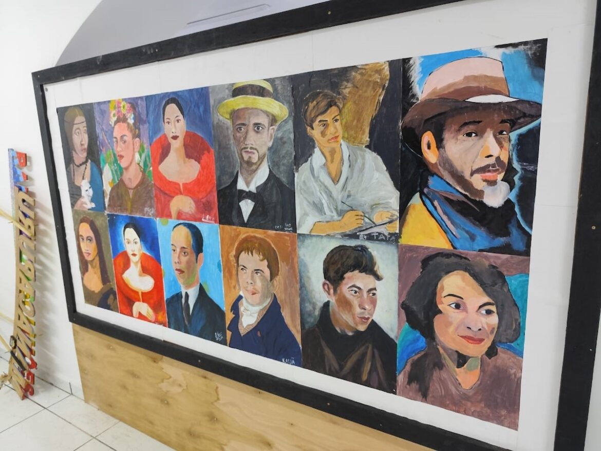 Arte Manacapuru - Rostos de celebridades