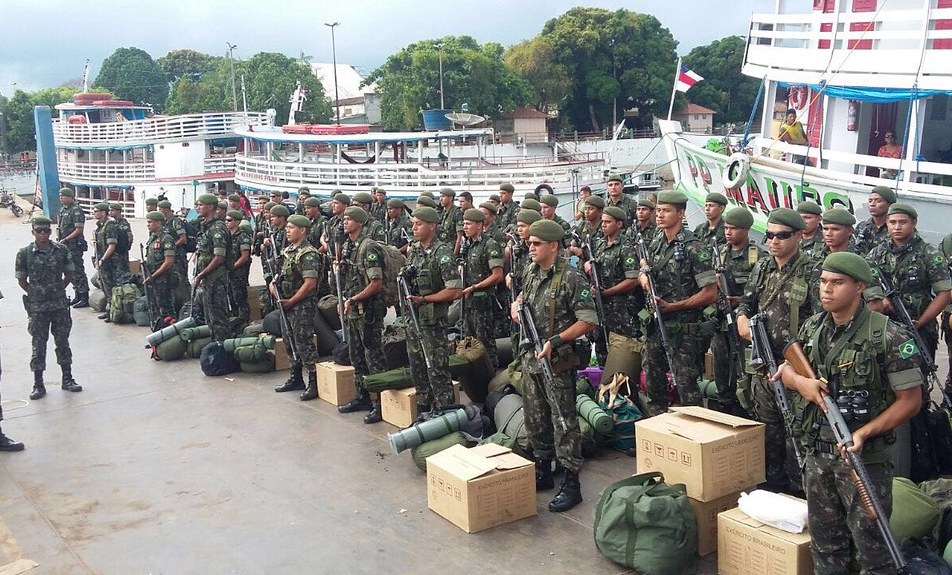 Exército tropas eleições 2024