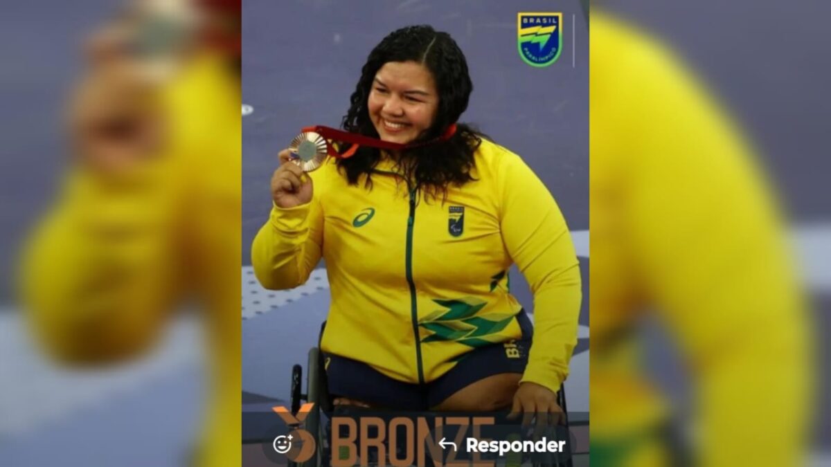 Do Amazonas, Maria de Fátima é medalhista em Paris
