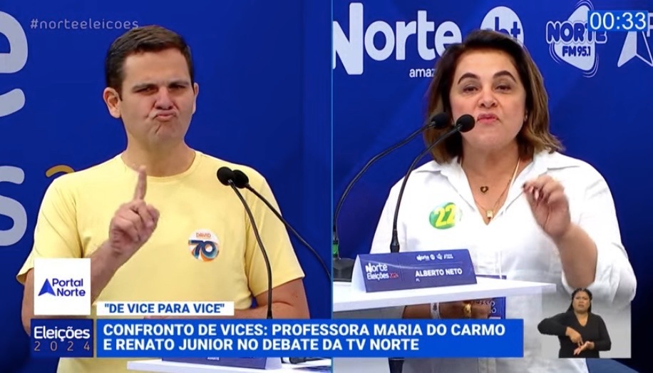 Renato Júnior e Maria do Carmo Sefair