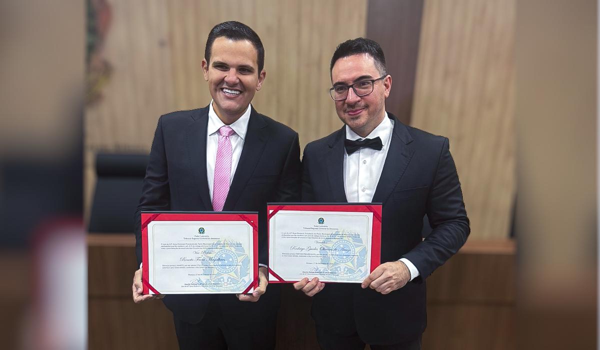 Diplomação mostra o novo Renato Júnior