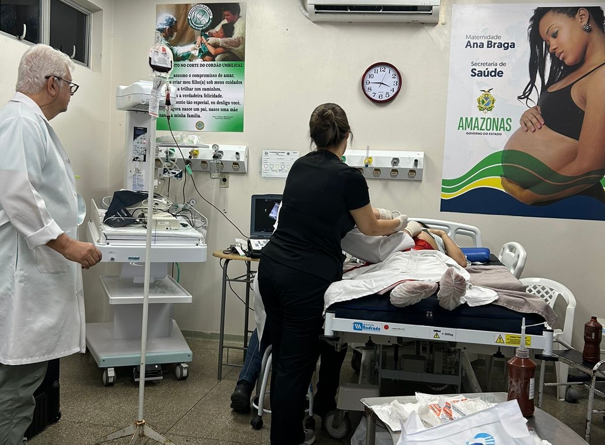 Indígena recebe primeira transfusão intrauterina em rede pública do AM