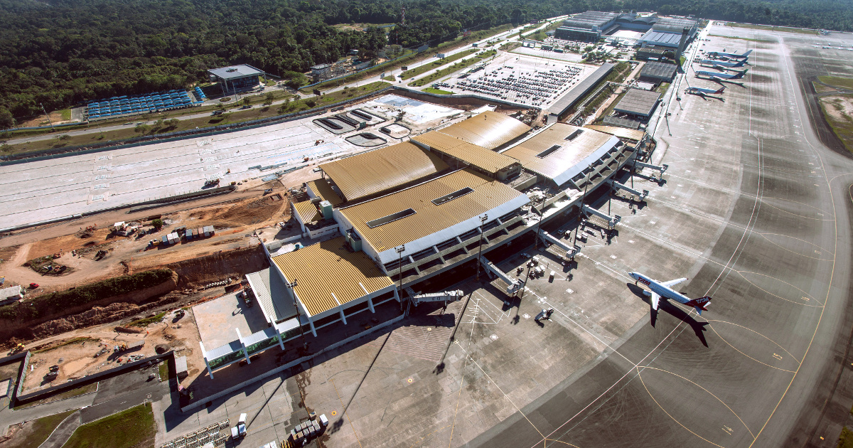 COP-30: aeroporto internacional de Manaus vai socorrer Belém