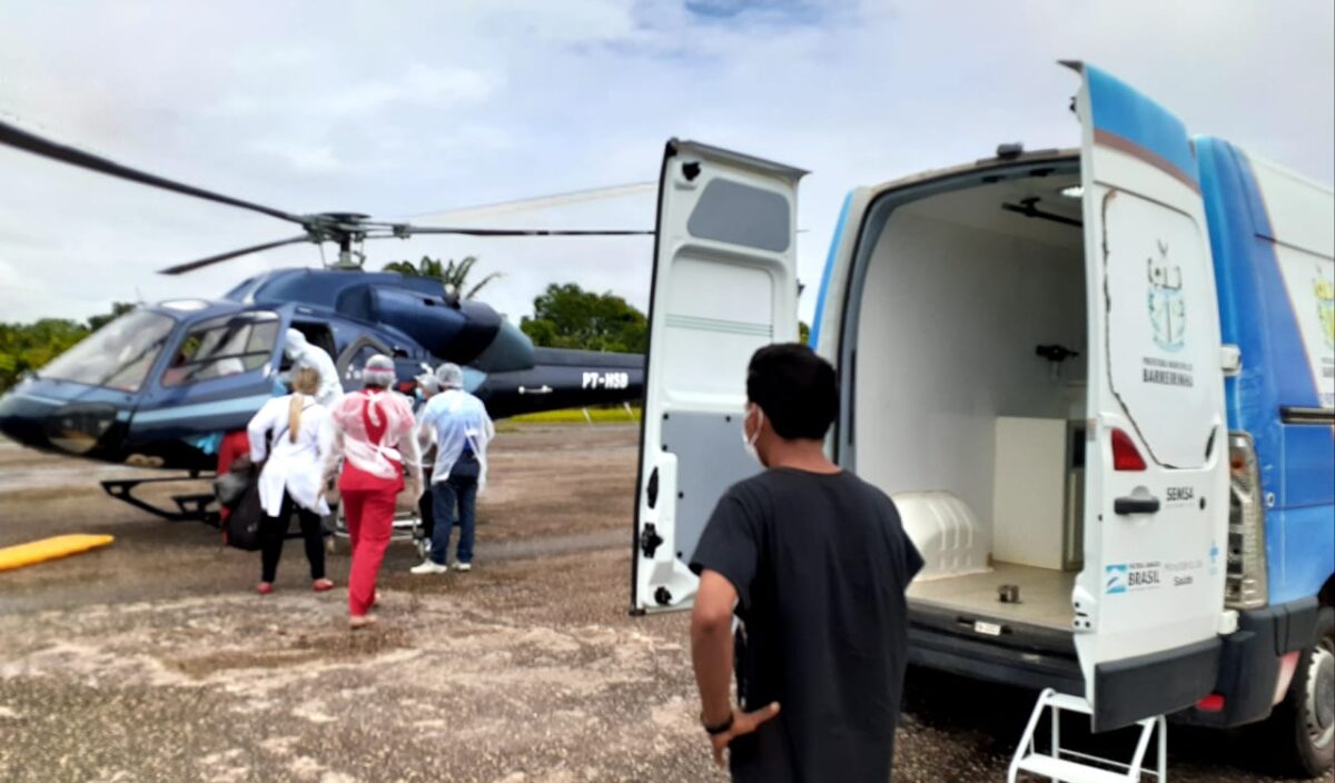 Saúde indígena do helicóptero vai continuar