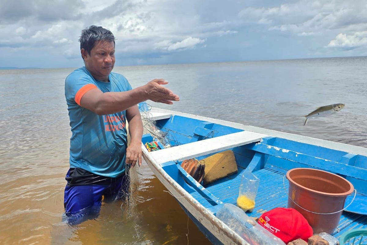 Gerson Santos, pescador de charutos