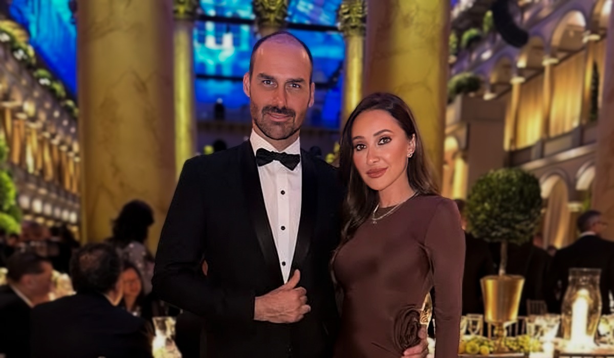 Esposa de Eduardo Bolsonaro