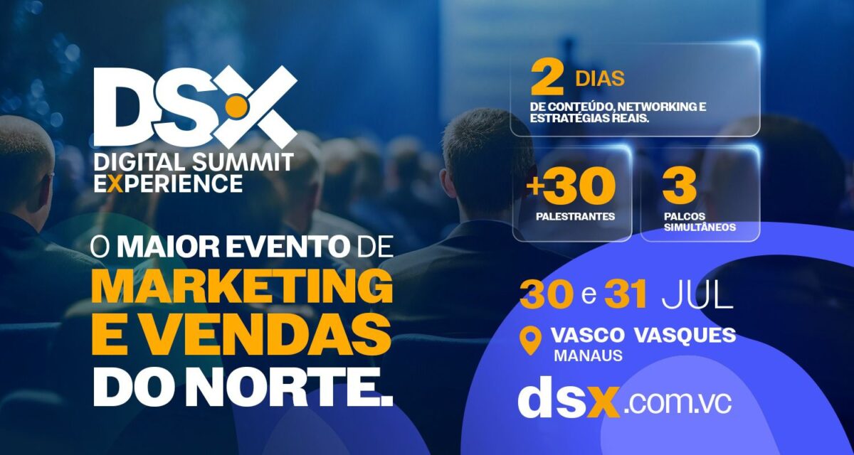 Manaus sediará o maior evento de marketing e vendas do Norte do Brasil