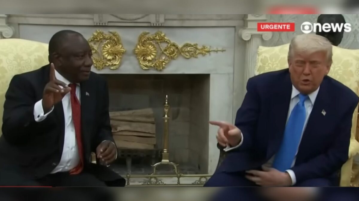 Trump diz que brancos estariam sendo 'caçados' pelo povo preto