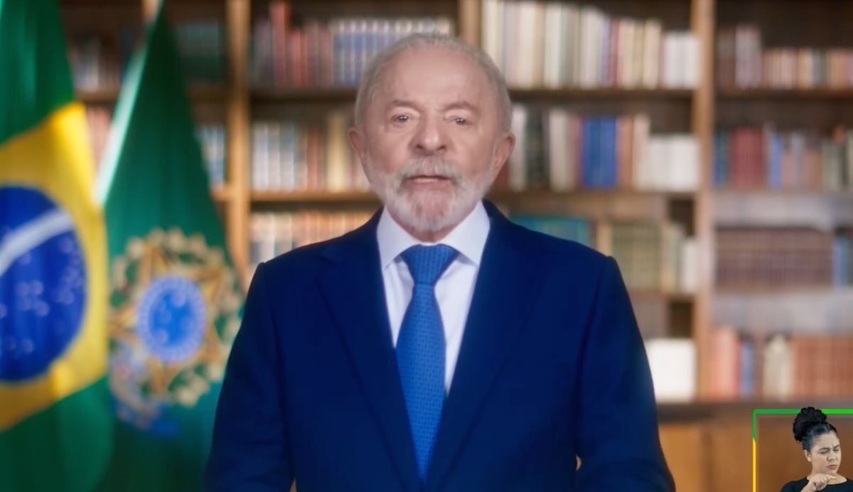 presidente Lula da Silva pronunciamento